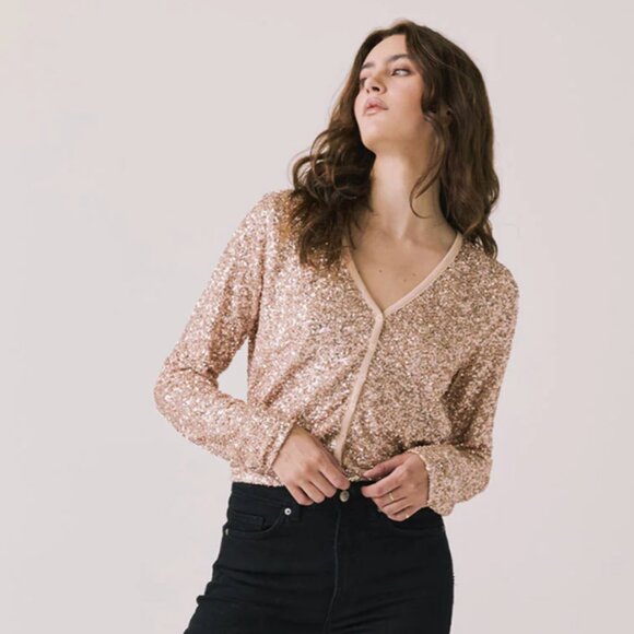 Chaser Tops - Chaser - Sparrow Bronze Brown Long Sleeve